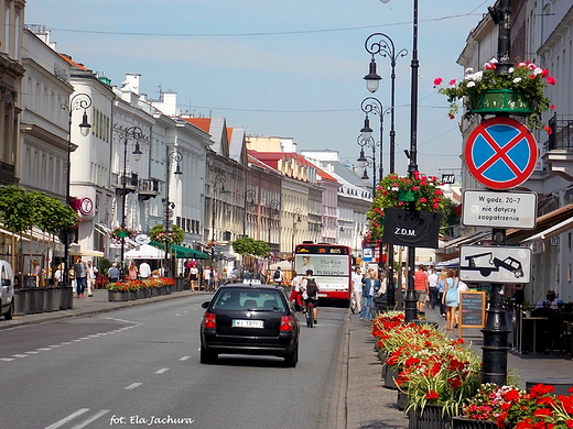 Warszawa. Ul. Nowy wiat.