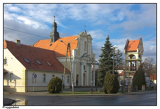 Przygodzice - koci NMP Nieustajcej Pomocy z okresu midzywojennego