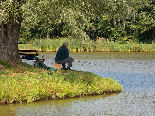 Rembertw Grjecki. Nad stawem.