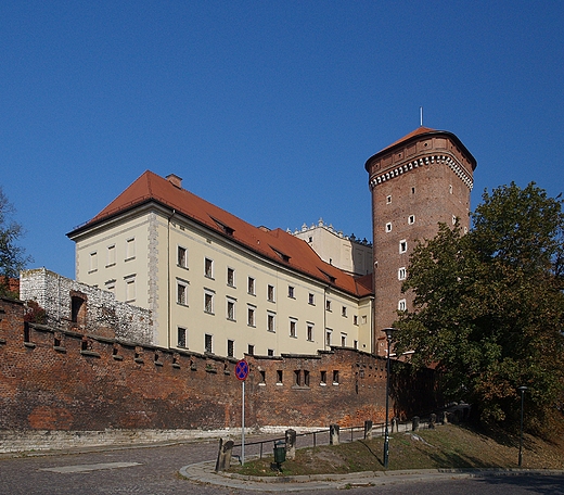 Krakow. Wawel - fragment z Baszt Senatorsk