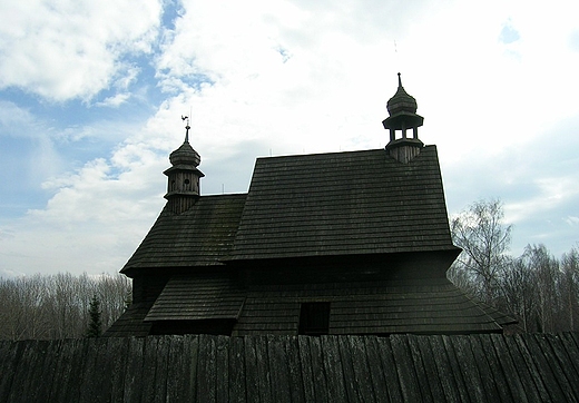 Chorzw. Skansen. Koci z 1791 r.