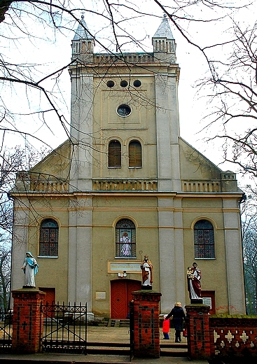 Eklektyczny kościół św. Wojciecha