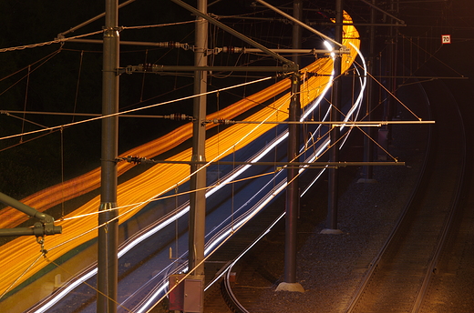 Przejazd tramwaju obok Szymanowskiego