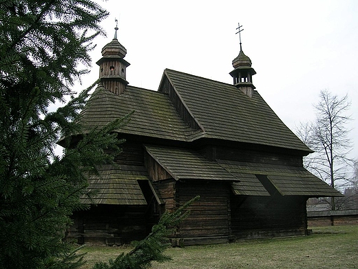 Chorzw. Skansen. Koci Jzefa Robotnika z 1791 r.