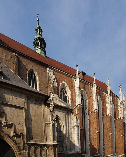 Kraków. Kościół św.Katarzyny  (fragment).