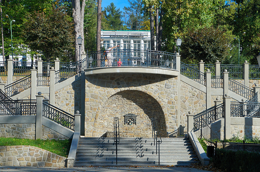 Szczawnica. fragment uzdrowiska.