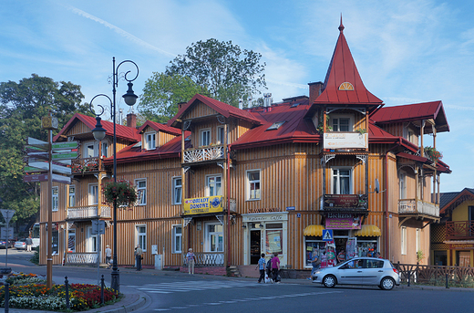 Szczawnica. Fragment uzdrowiska