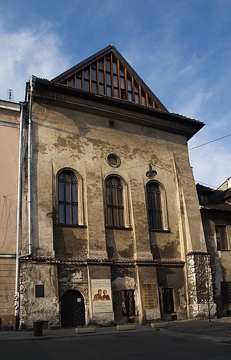 Krakowski Kazimierz. Synagoga Wysoka na ul.Józefa.