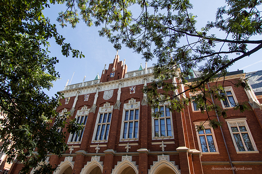 Collegium Novum Uniwersytetu Jagielloskiego 1883-1887