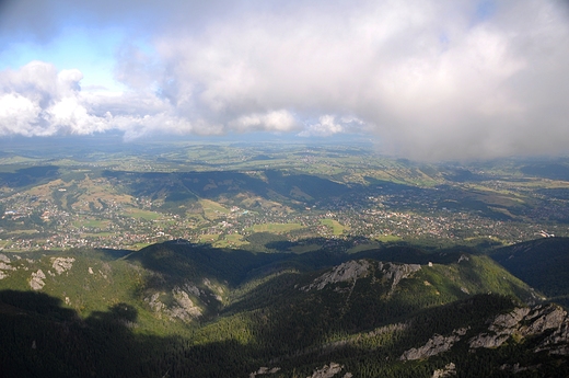 Widok z Giewontu