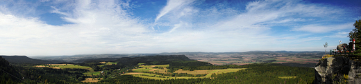 Panorama z Szczelica Wielkiego