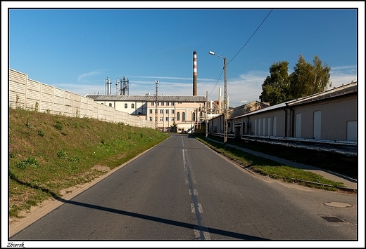 Zbiersk - Cukrownia obecnie chodnia...