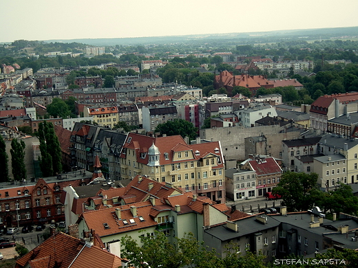 panorama Grudzidza - widok z wiey Klimek