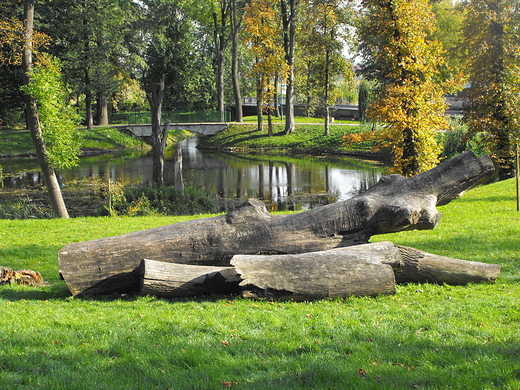 Kozienice -park obok paacu