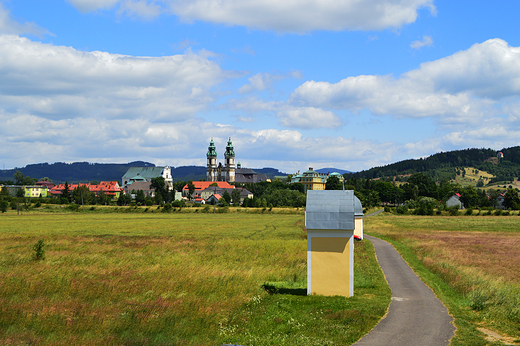 Krzeszw - widok z kalwarii krzeszowskiej