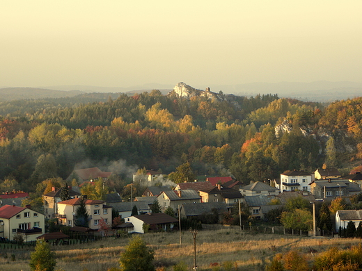 widok z Ogrodzieca