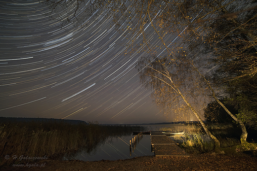 Startrails Zatoka Supiaska