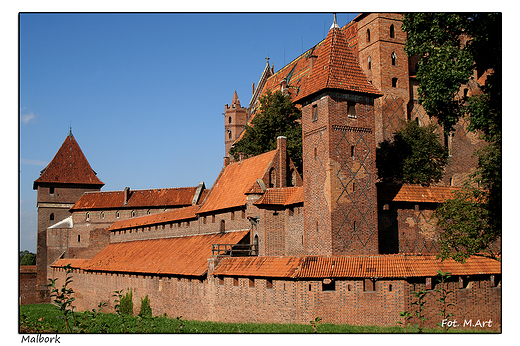 Malbork - zamek krzyacki w Malborku