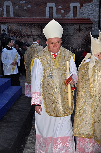 Arcybiskup warszawski Kazimierz Nycz. Liturgia ognia - Krakw