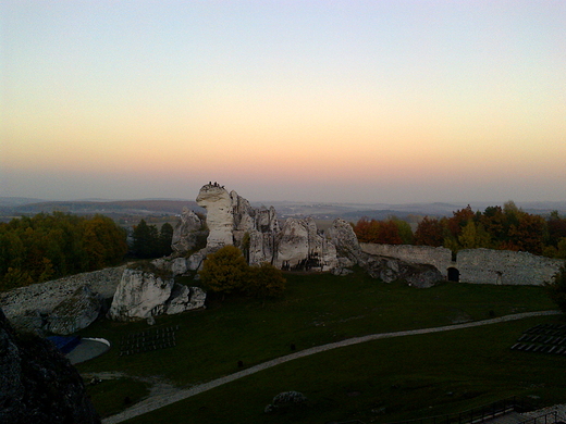 Zamek Ogrodzieniec w Podzamczu