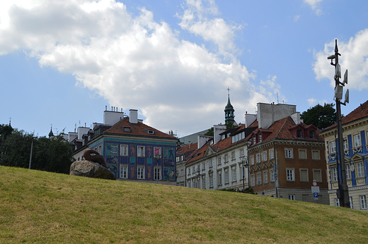 Warszawa - Kamienice przy ulicy Mostowej