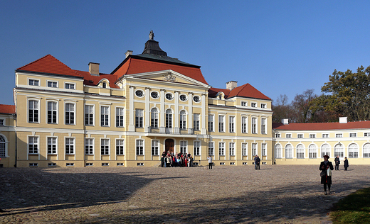 Barokowo-klasycystyczny Paac w Rogalinie.