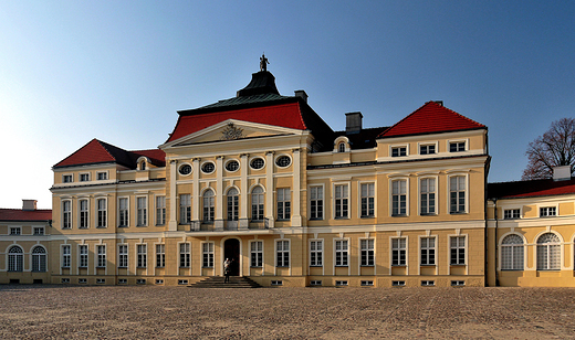 Barokowo-klasycystyczny Paac w Rogalinie.