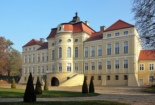 Barokowo-klasycystyczny Paac w Rogalinie.