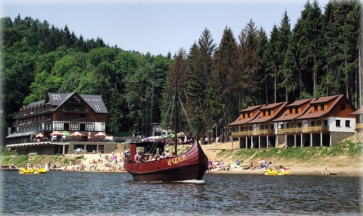 Nad jeziorem Lubachowskim- wspomnienie lata