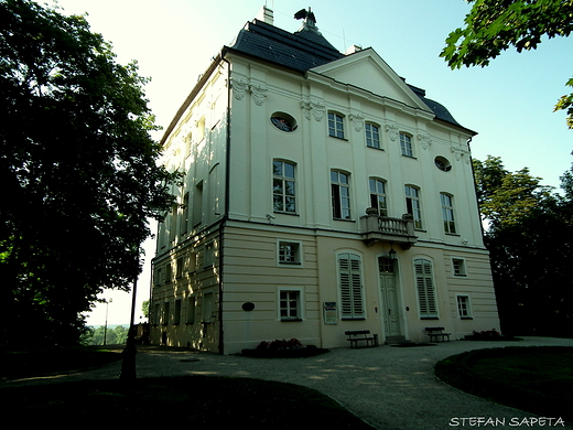 Pałac Pawła Michała Mostowskiego - wojewody pomorskiego 1758-1766 w Ostromecku k.Bydgoszczy