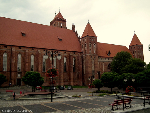 Konkatedra w. Jana Ewangelisty i zamek w Kwidzynie