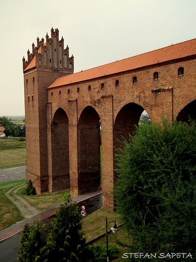 Gdasko - wiea ustpowa,latryna na zamku w Kwidzyniu