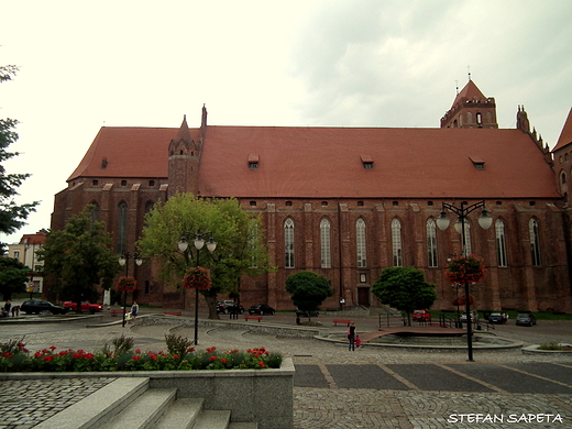 Konkatedra w. Jana Ewangelisty i zamek w Kwidzynie