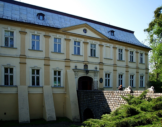 Palac w Chaupkach na Ziemi Raciborskiej