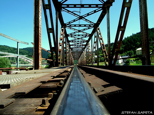most kolejowy okolice Muszyny