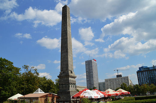Warszawa - Obelisk Pn. PKiN