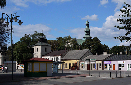 Koniecpol. Rynek.