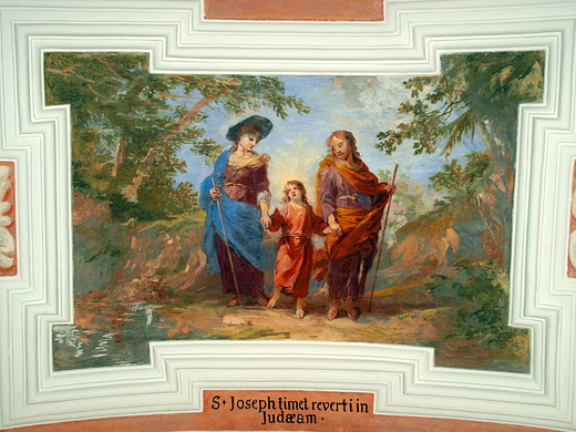 Obraz z kocioa w. Jzefa w Krzeszowie