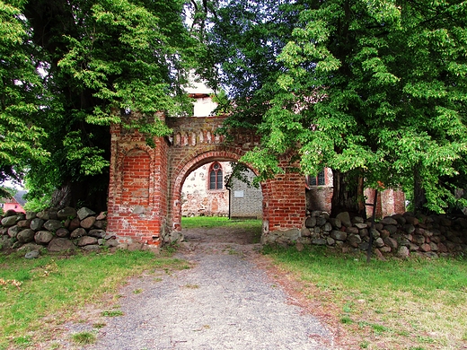 Wejcie na teren kocioa