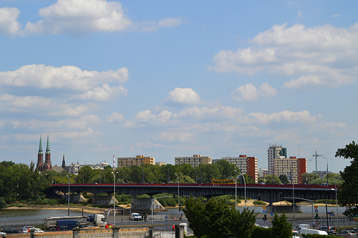 Warszawa - Widok z Zamku Krlewskiego na Prag