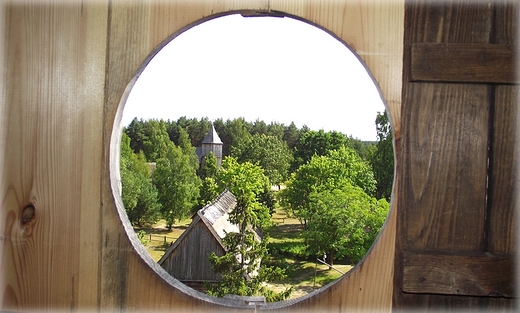 Skansen we Wdzydzach Kiszewskich- wiatrak