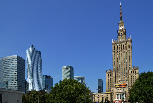 Warszawa - Warszawskie wieowce