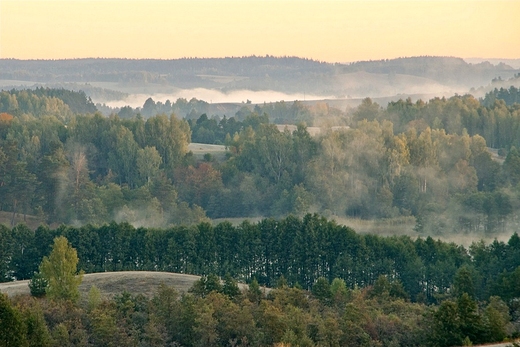 W Suwalskim Parku Krajobrazowym.