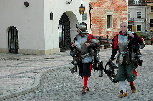 Sandomierz - knechci z chorgwi rycerskiej