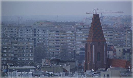 Wrocaw widziany z Mostka Pokutnic