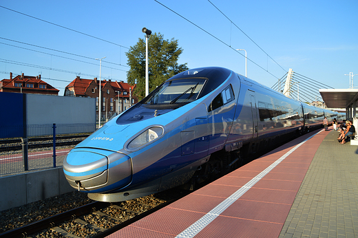 Opole - Pendolino na Dworcu Gwnym