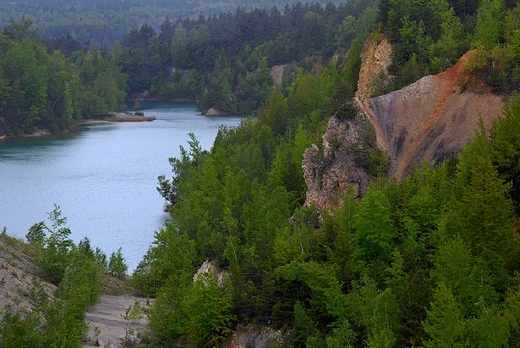 Widok na wschodni cz kamienioomu