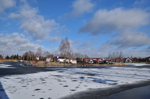 Wgorzewo, widok od strony kanau