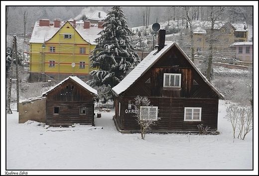 Kudowa Zdrj - w zimowej szacie _ w drodze do Jakubowic