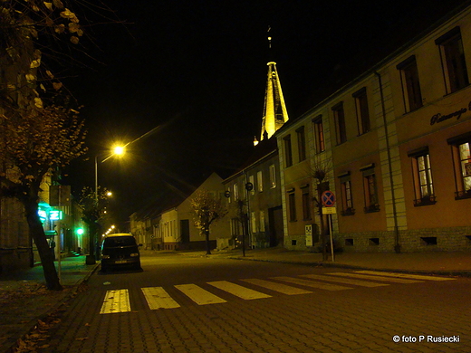 Tak wyglda moje miasto noc